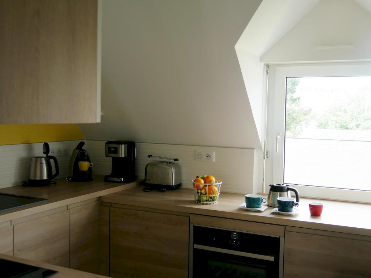 Appartement Duplex 5 Personnes Vue Sur Le Port De La Trinite Sur Mer Dış mekan fotoğraf